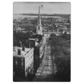 Porte-bloc 1859 :  Une vue de Boston de la Chambre d'état (Dos)