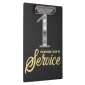 Porte-bloc 1 année de service 1er anniversaire de l'employé (Swatch)