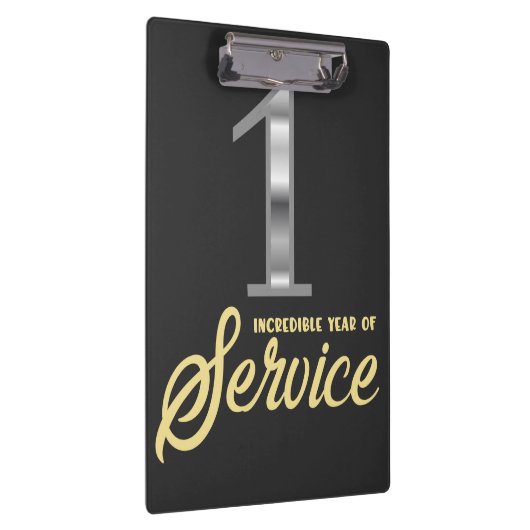 Porte-bloc 1 année de service 1er anniversaire de l'employé (Swatch)