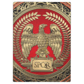 Porte-bloc [200] Aigle impérial romain d'or (Dos)