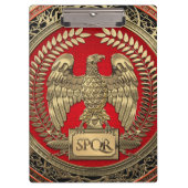 Porte-bloc [200] Aigle impérial romain d'or (Devant)