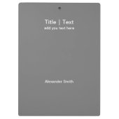 Porte-bloc 2023 Calendrier moderne Gold Script Family Photo (Dos)