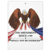 Porte-bloc 2e amendement Oreiller (Dos)