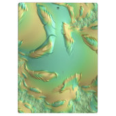 Porte-bloc 3D ! ~ Beurre vert ~ Original fractal ~ 3D ~ (Dos)