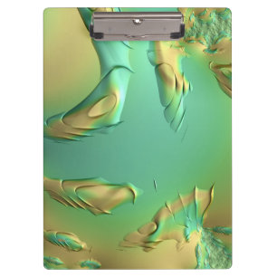 Porte-bloc 3D ! ~ Beurre vert ~ Original fractal ~ 3D ~