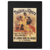 Porte-bloc 4ème Boule masquée au théâtre de l'Opera (Dos)