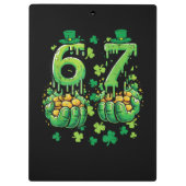 Porte-bloc 6 7 Fête de la Saint-Patrick (Dos)