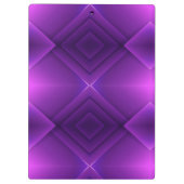 Porte-bloc A clipboard with a metallic clip against a vibrant (Dos)