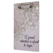 Porte-bloc A grand adventure is begin to start (Gauche)