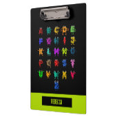 Porte-bloc ABC colorée (Gauche)
