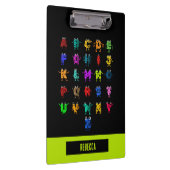 Porte-bloc ABC colorée (Swatch)