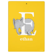 Porte-bloc ABC du Dr Seuss : Lettre E - Blanc | Ajouter Votre (Dos)