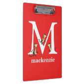 Porte-bloc ABC du Dr Seuss : Lettre M - Blanc | Ajouter Votre (Swatch)