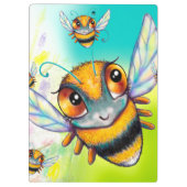 Porte-bloc Abeille occupée (Dos)