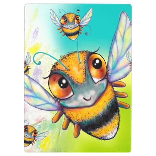 Porte-bloc Abeille occupée (Dos)