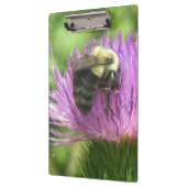Porte-bloc Abeille sur le Porte - bloc de chardon (Gauche)