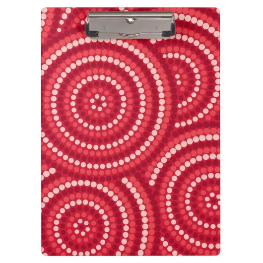 Porte-bloc Aboriginal Dot Painting (Devant)