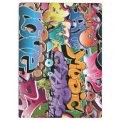 Porte-bloc Abrégé sur frais art de rue de graffiti (Dos)
