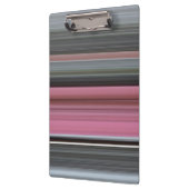 Porte-bloc Abstract #1: Rose et grey (Gauche)