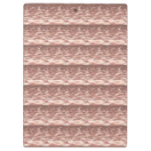 Porte-bloc Abstract #3: Copper Rose Gold (Dos)