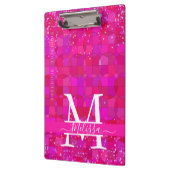 Porte-bloc Abstract Fuchsia Red Customizable (Gauche)