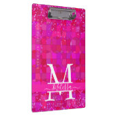 Porte-bloc Abstract Fuchsia Red Customizable (Swatch)