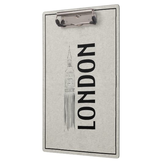 Porte-bloc Abstraction moderne Linge noir Londres City (Gauche)