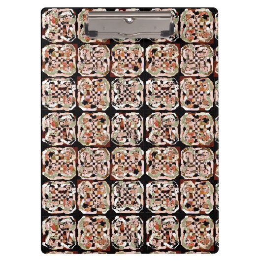 Porte-bloc Abstrait (Devant)