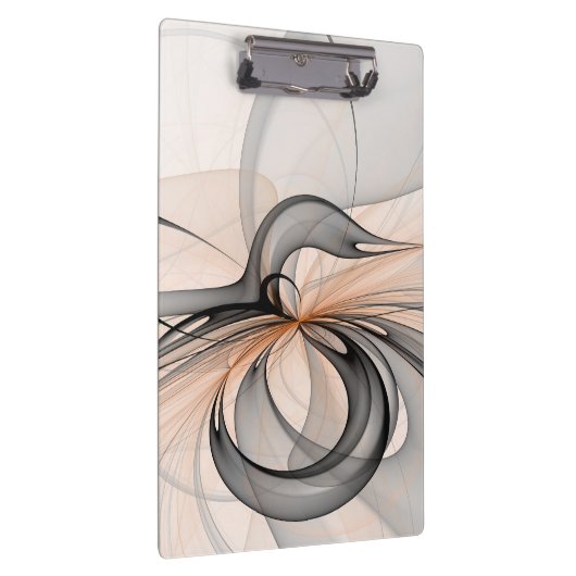 Porte-bloc Abstrait Anthracite Grey Sienna Art moderne fracta (Swatch)