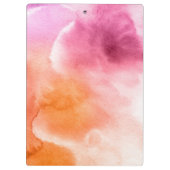 Porte-bloc Abstrait aquarelle peinte à la main arrière - plan (Dos)