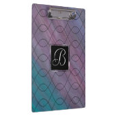 Porte-bloc Abstrait chic | Rose Turquoise bleu turquoise pour (Swatch)