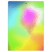 Porte-bloc Abstrait coloré (Dos)