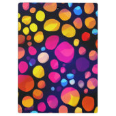 Porte-bloc Abstrait Coloré (Dos)