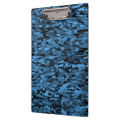 Porte-bloc Abstrait Motif bleu noir (Gauche)