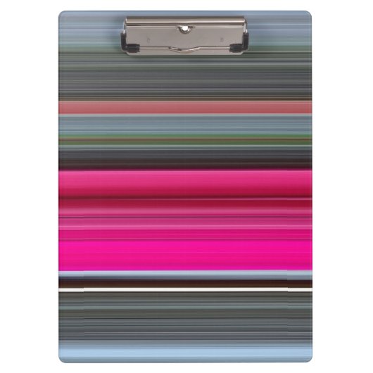 Porte-bloc Abstrait n° 1 : Cerise et gris (Devant)