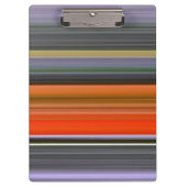 Porte-bloc Abstrait n° 1 : orange et gris (Devant)