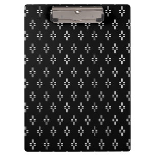 Porte-bloc Abstrait noir et blanc