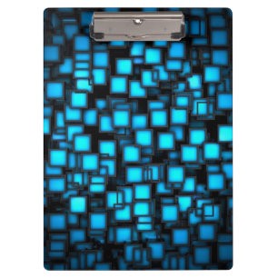 Porte-bloc Abstrait/Porte - bloc bleu