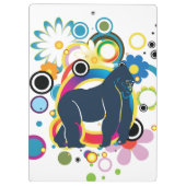 Porte-bloc Abstrait Porte - bloc Gorilla (Dos)