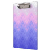 Porte-bloc Abstrait rose vif et violet (Gauche)