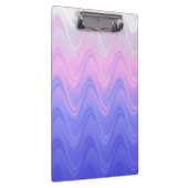 Porte-bloc Abstrait rose vif et violet (Swatch)