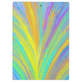 Porte-bloc Abstrait Tropical Summer Fun (Dos)