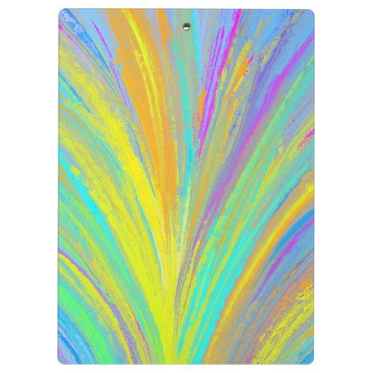 Porte-bloc Abstrait Tropical Summer Fun (Dos)