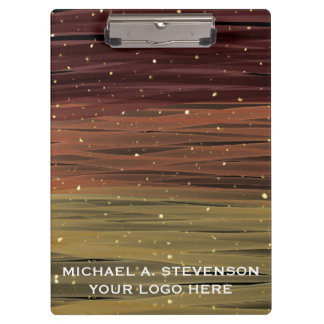 Porte-bloc Abstraits traits de peinture acrylique Customisés