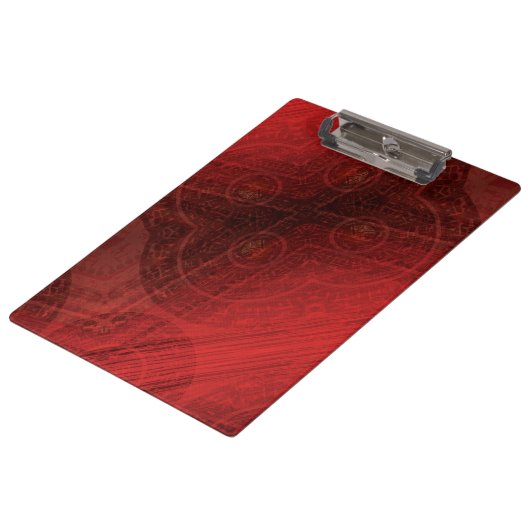 Porte-bloc Acceptation | Médaillons de méditation rouge (Incliné)