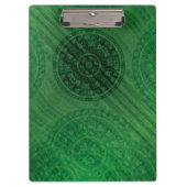 Porte-bloc Acceptation | Médaillons de méditation verte (Devant)