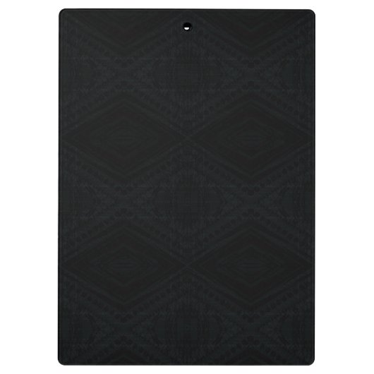 Porte-bloc Acceptation | Texture géométrique foncée (Dos)