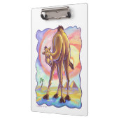 Porte-bloc Accessoires de bureau en Camel mignon (Gauche)