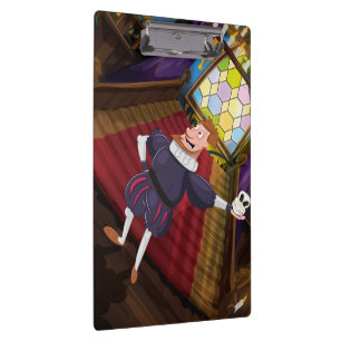 Porte-bloc Acteur de dessin animé de Shakespeare.