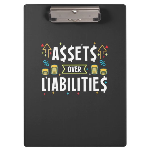 Porte-bloc Actif comptable sur passif (Devant)